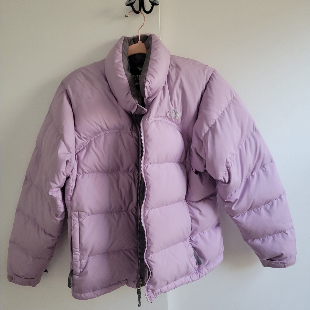 The North Face Light Purple Puffer